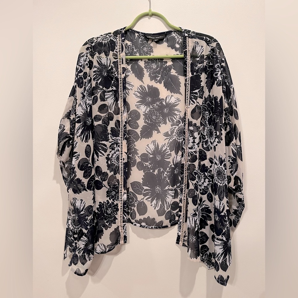 Capsule Floral Kimono Sheer - One Size